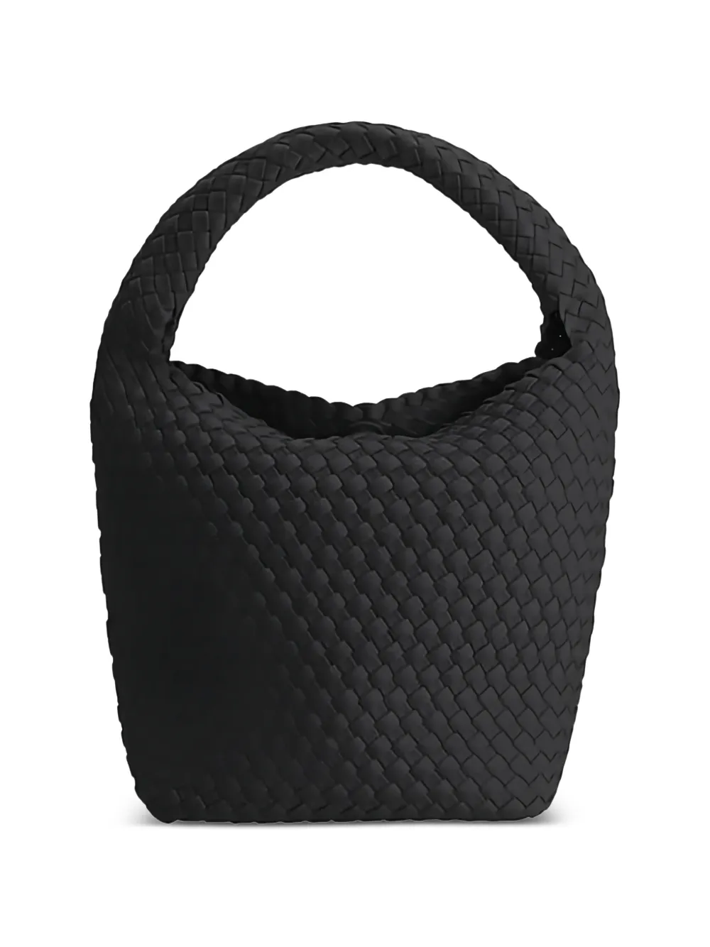 MARREA woven tote bag - Nero
