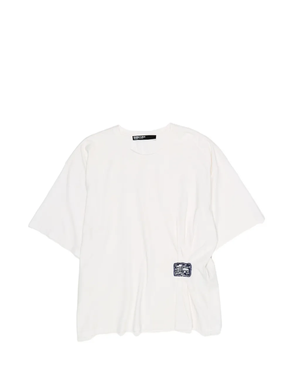 Bimba y Lola T-shirt con logo - Bianco