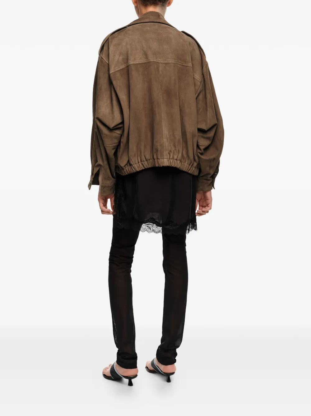 Bimba y Lola Semi-doorzichtige legging Zwart