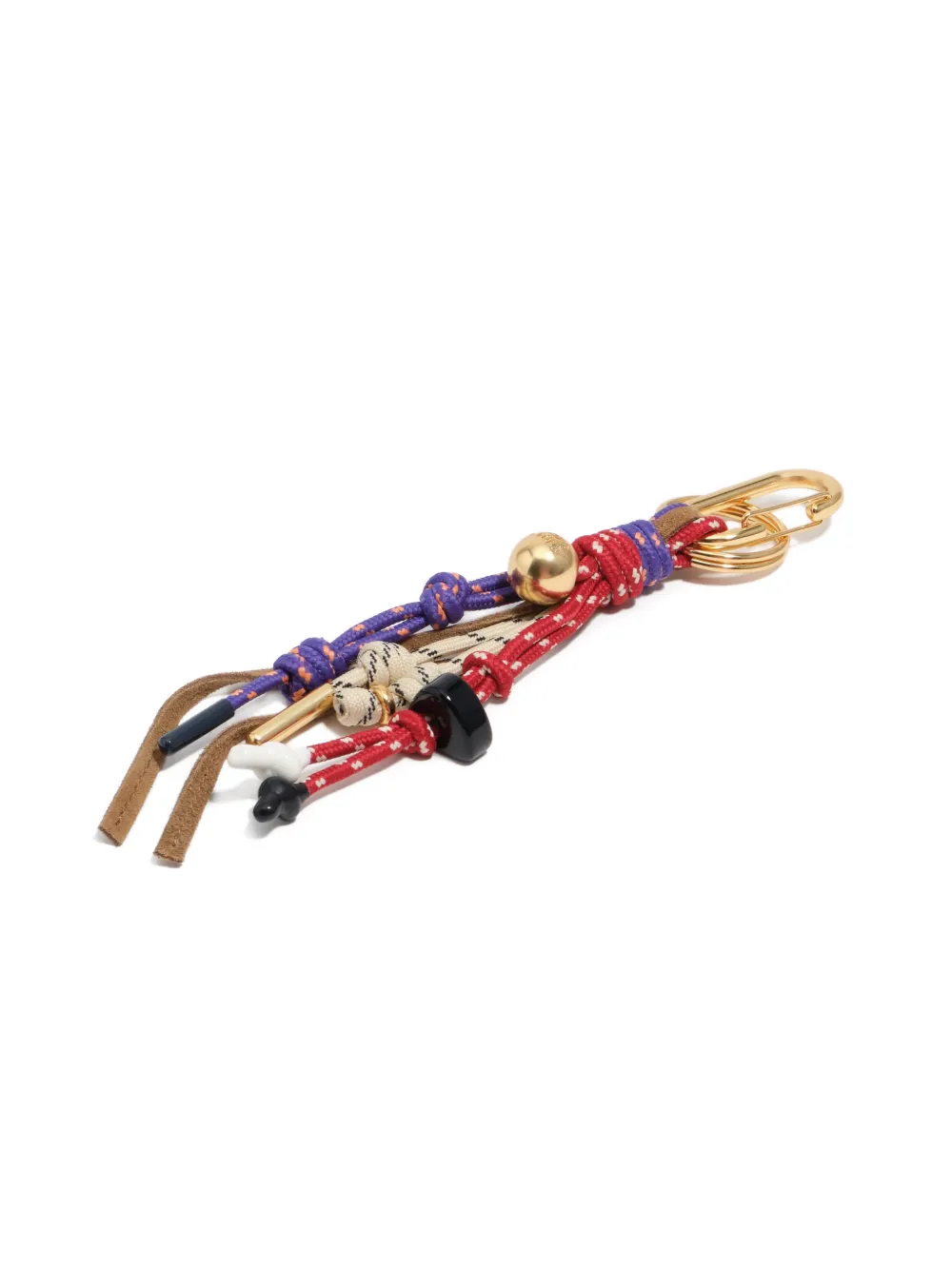 BIMBA Y LOLA Kabelgebreide sleutelhanger Paars