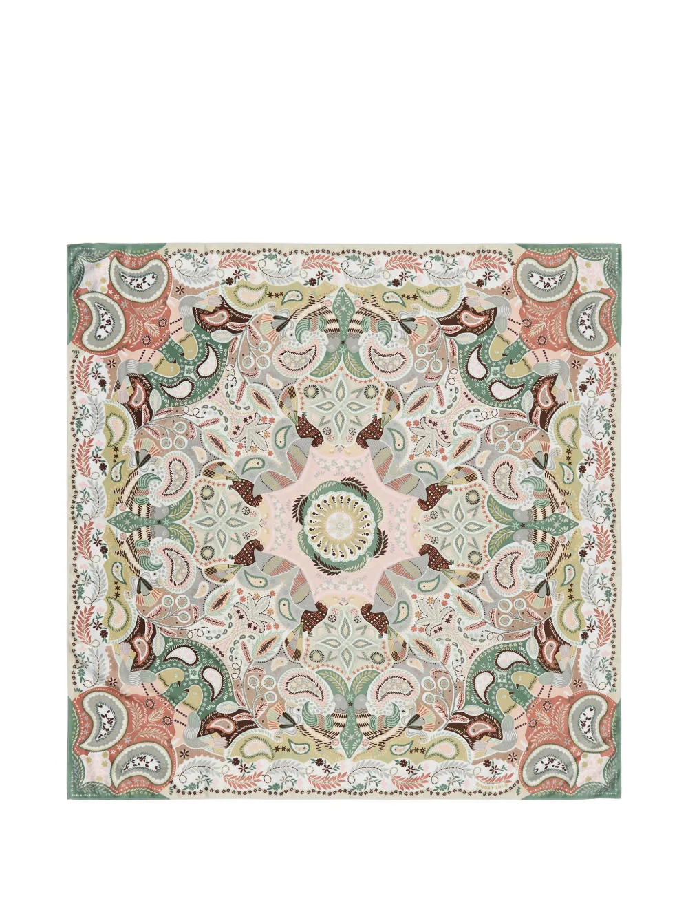 BIMBA Y LOLA Schal mit Paisleymuster - Nude