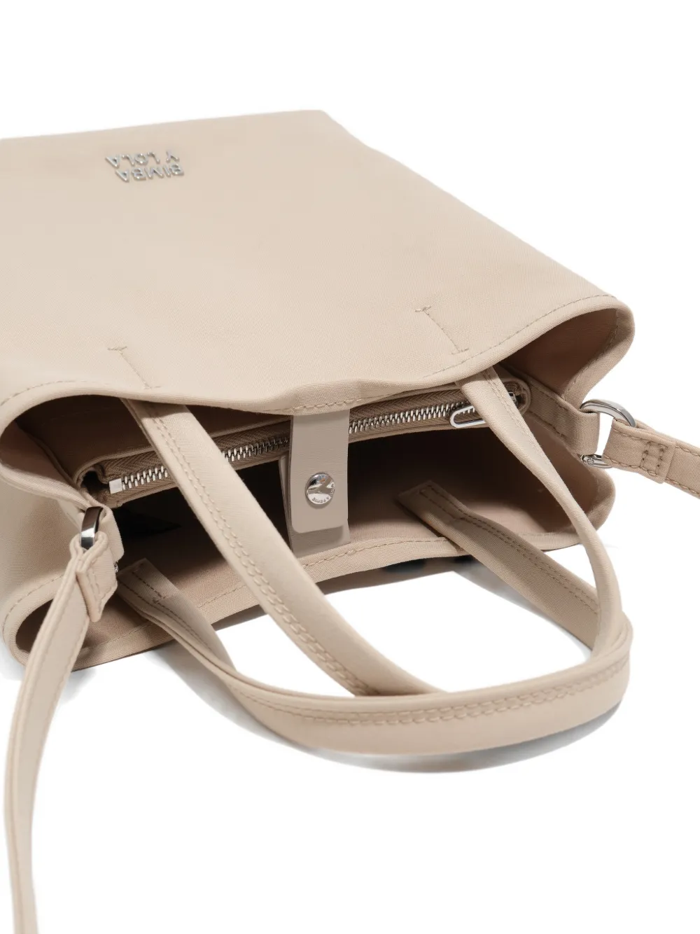 Medium Logo-Detail Tote Bag