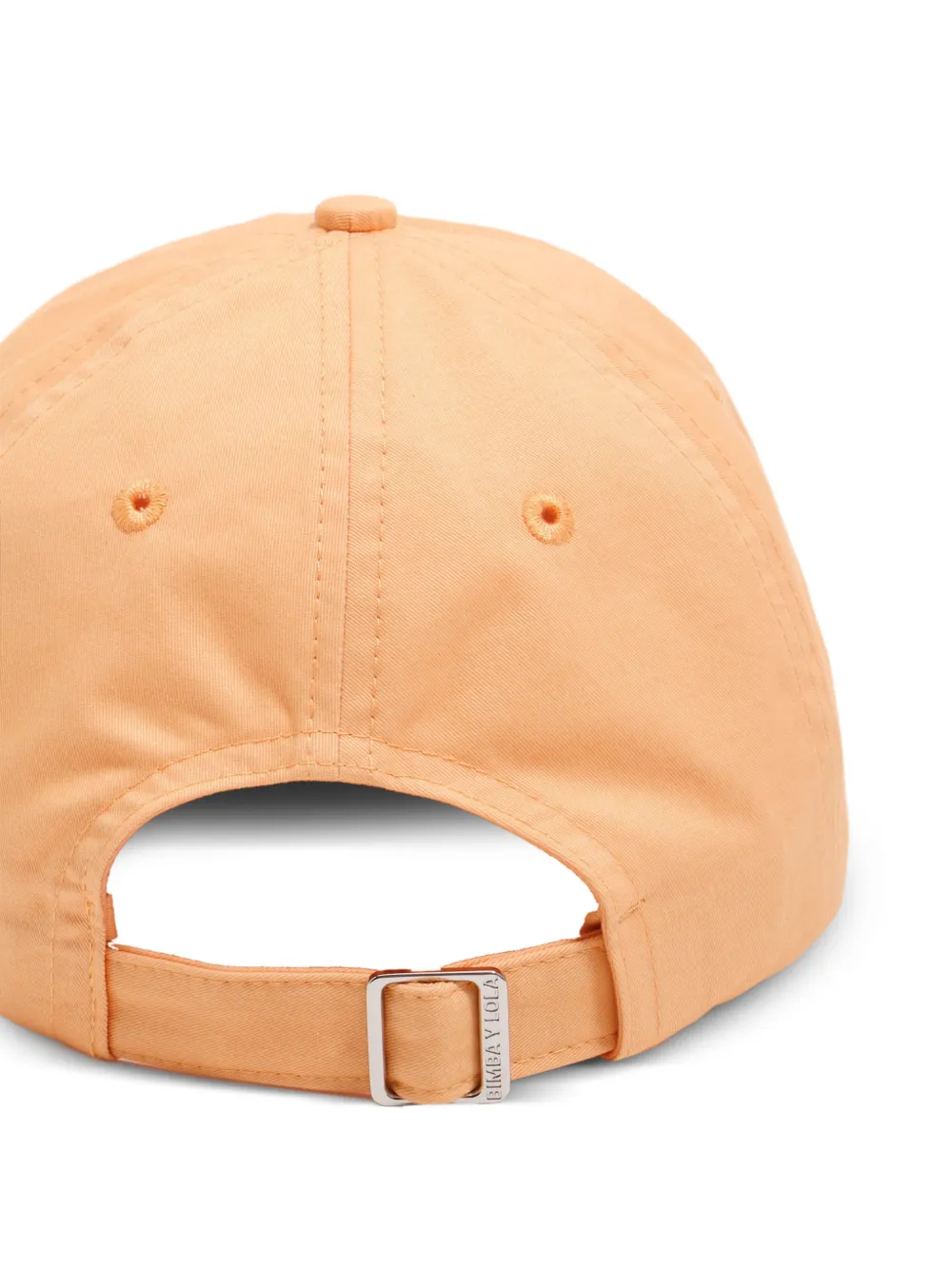  Bimba Y Lola Embossed-logo Cap - Orange 