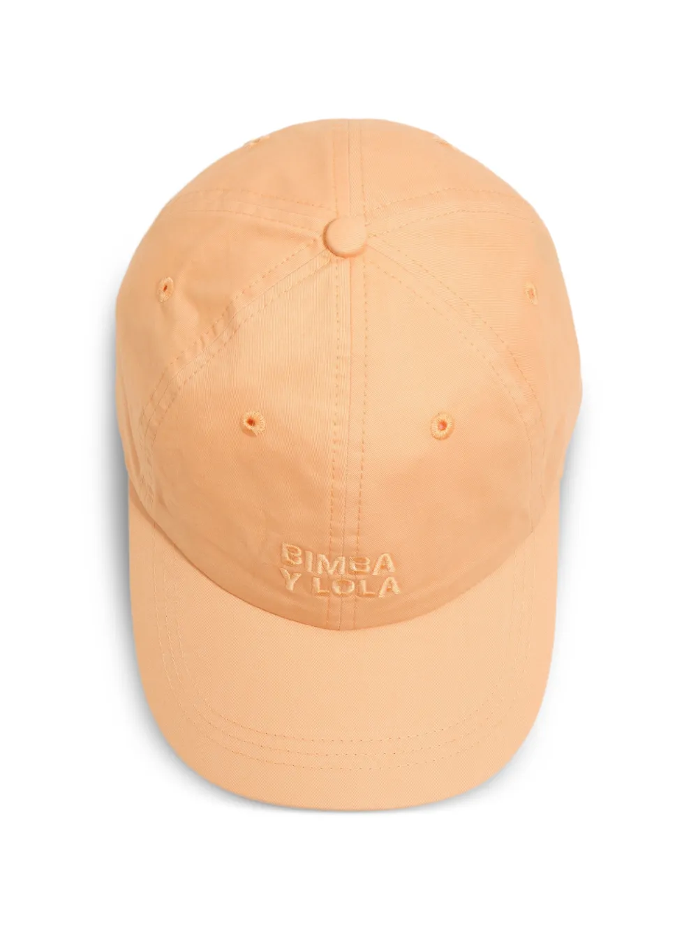  Bimba Y Lola Embossed-logo Cap - Orange 