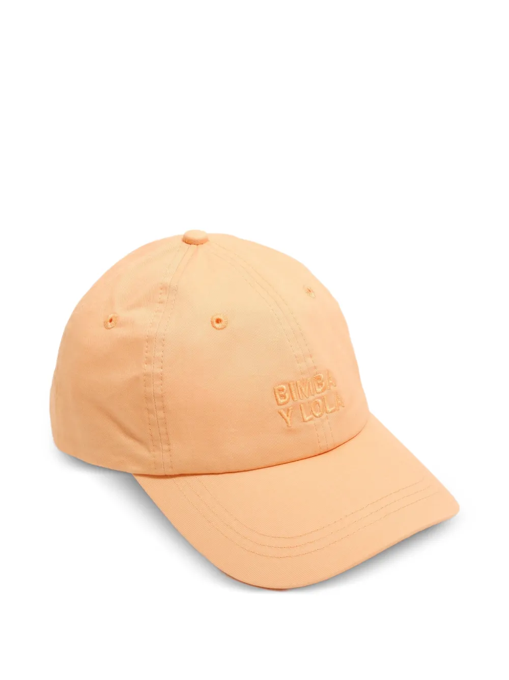 Bimba y Lola Cappello da baseball con logo goffrato - Arancione
