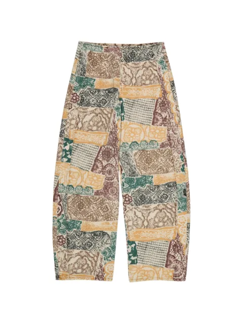 Bimba y Lola graphic-print trousers