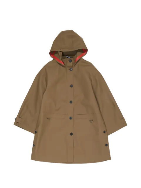 Bimba y Lola buttoned hooded coat