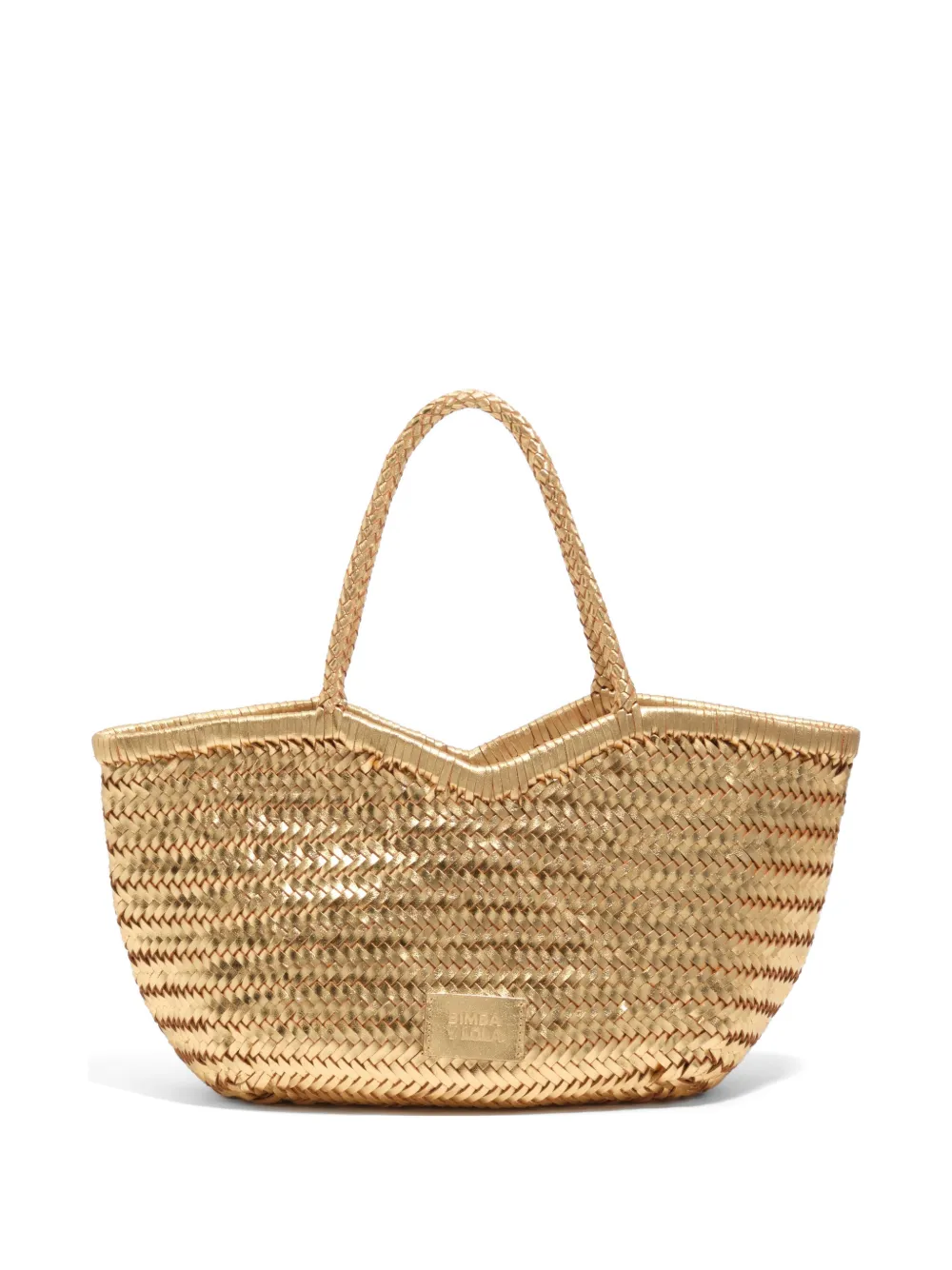 Bimba y Lola Borsa tote con manici - Oro
