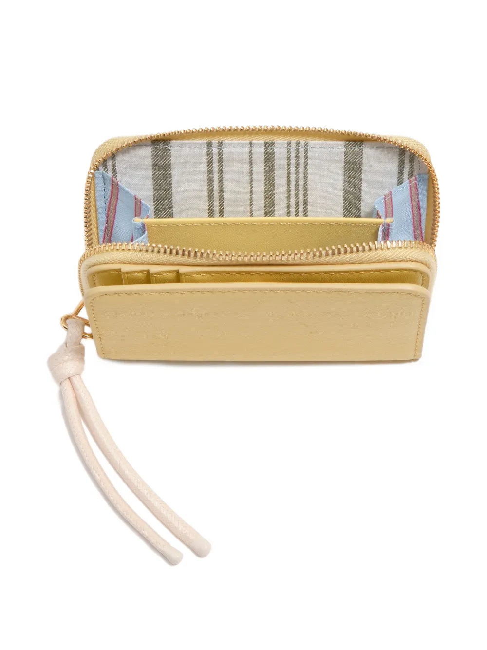  Bimba Y Lola Banana Zip Leather Wallet - Yellow 