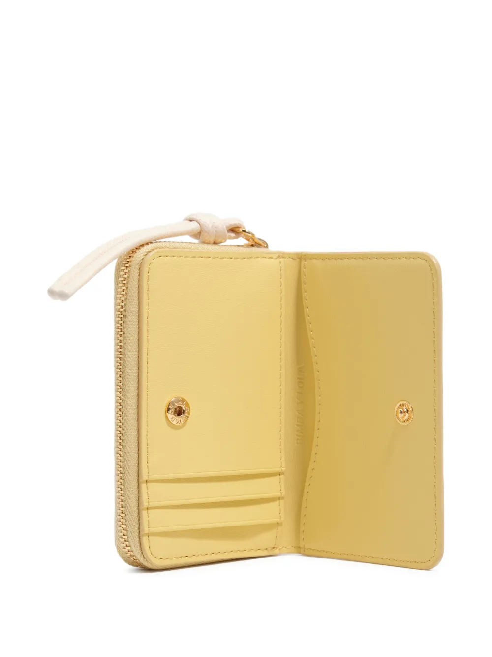  Bimba Y Lola Banana Zip Leather Wallet - Yellow 