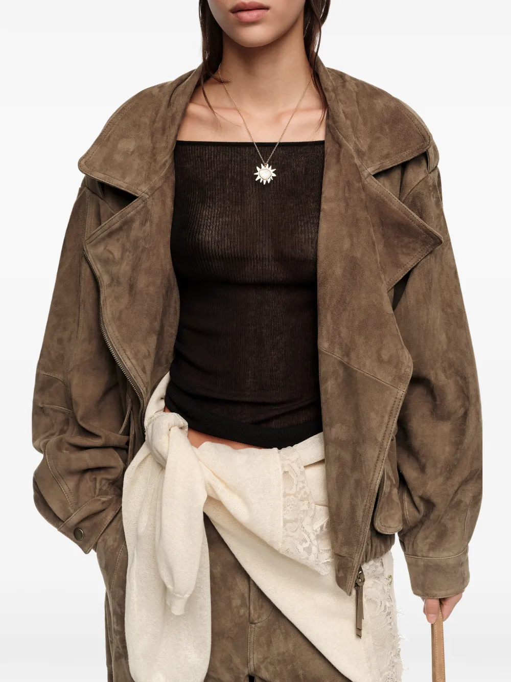 BIMBA Y LOLA Off-shoulder top Zwart