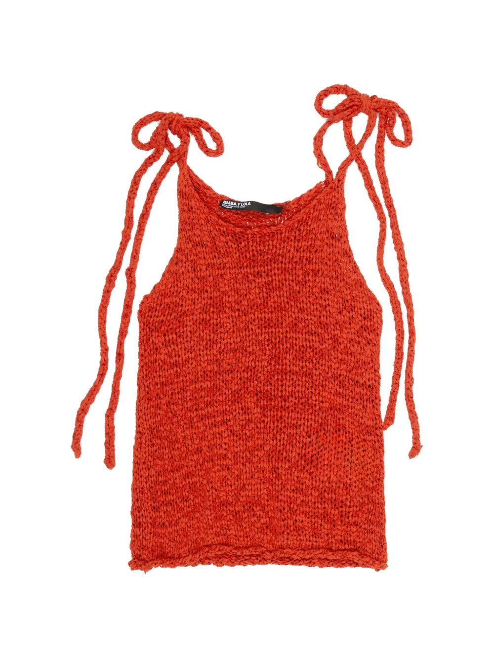 Bimba y Lola Top con nodo - Rosso
