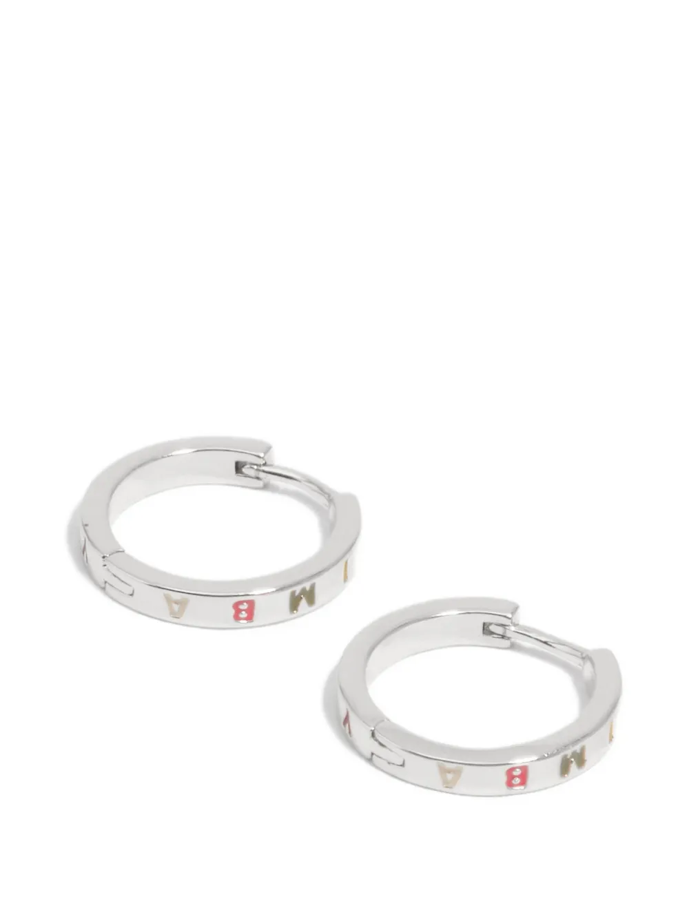 Silver Tone Hoop Earrings