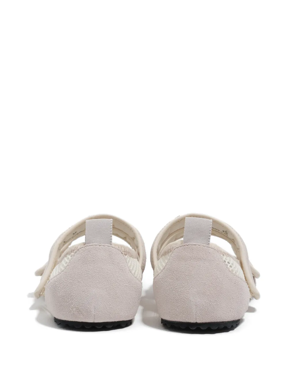 Bimba y Lola Ballerina's met mesh Wit