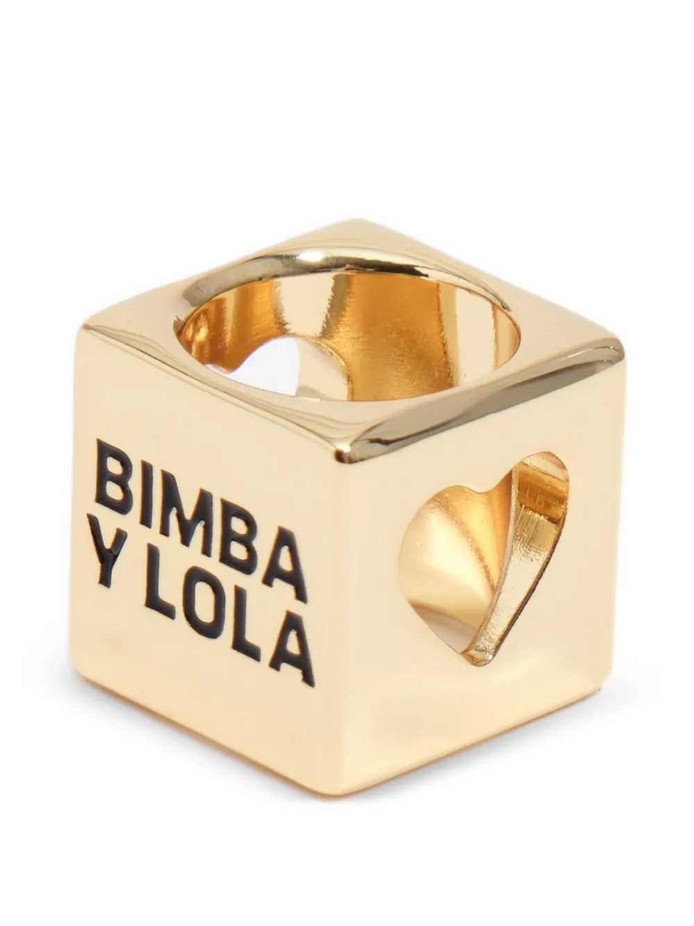 BIMBA Y LOLA Sjaal met hartbedel en hondenprint Roze