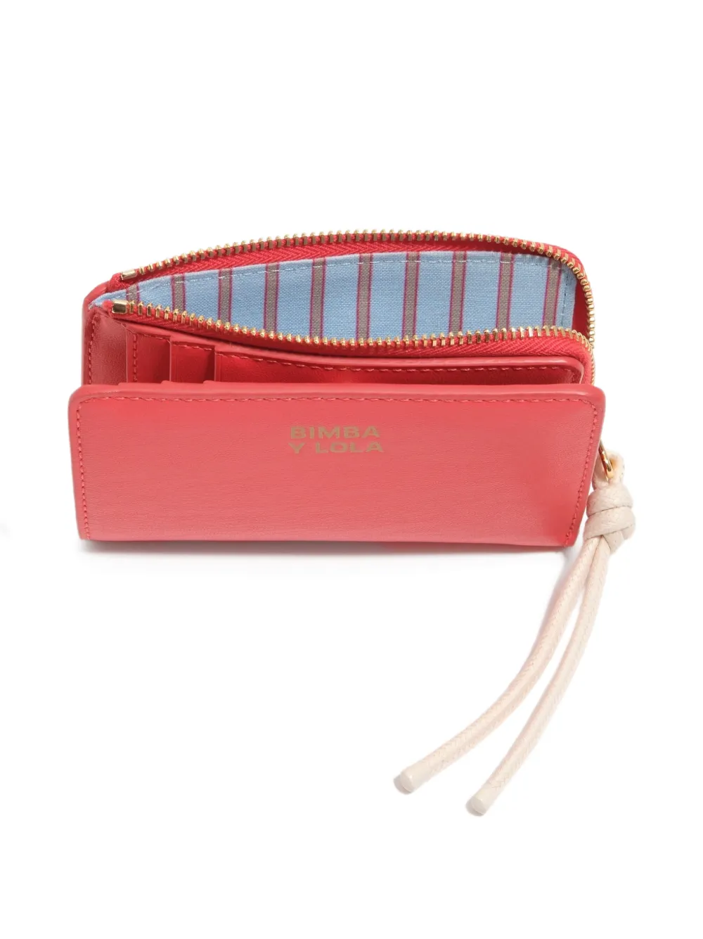  Bimba Y Lola Logo-detail Leather Wallet - Red 