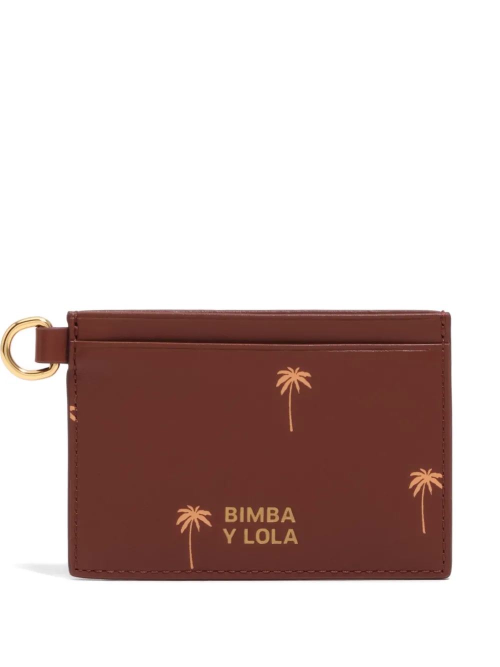 BIMBA Y LOLA Kleines Palms Kartenetui - Braun