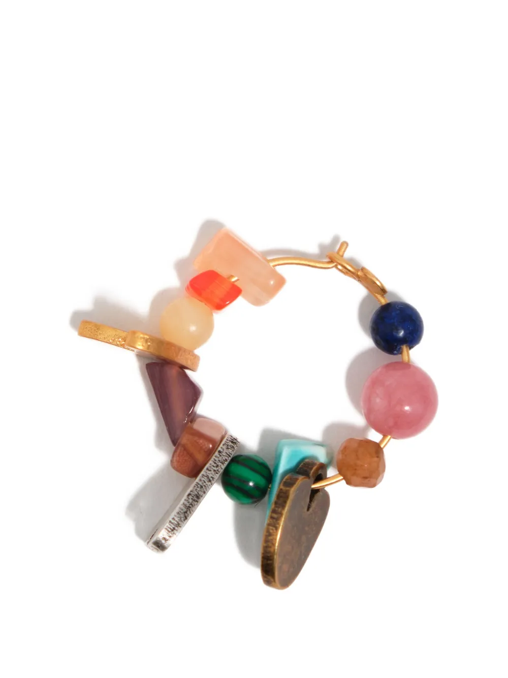 Beaded Hoop Earrings