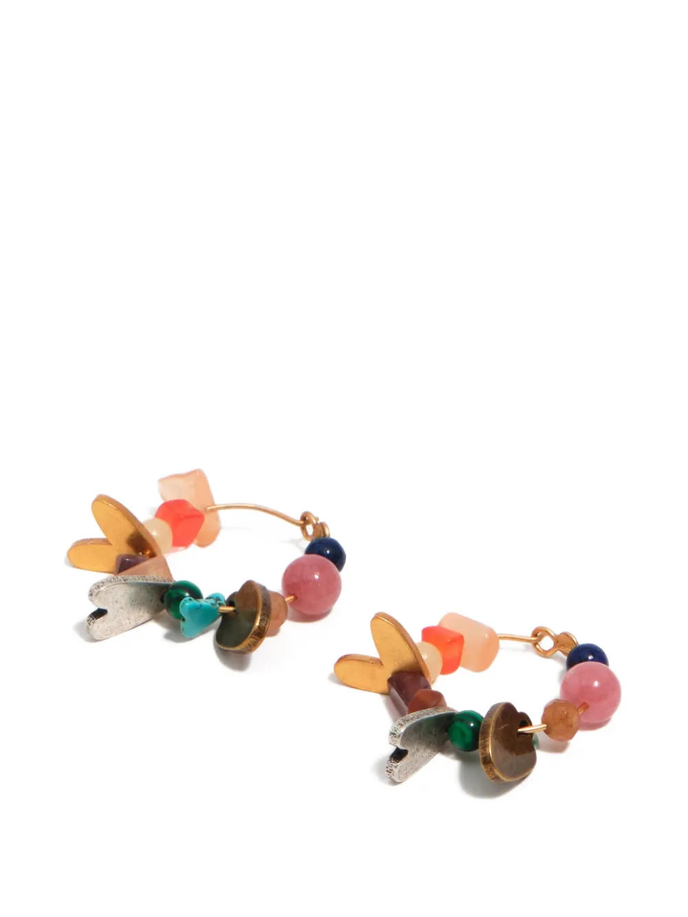 Beaded Hoop Earrings