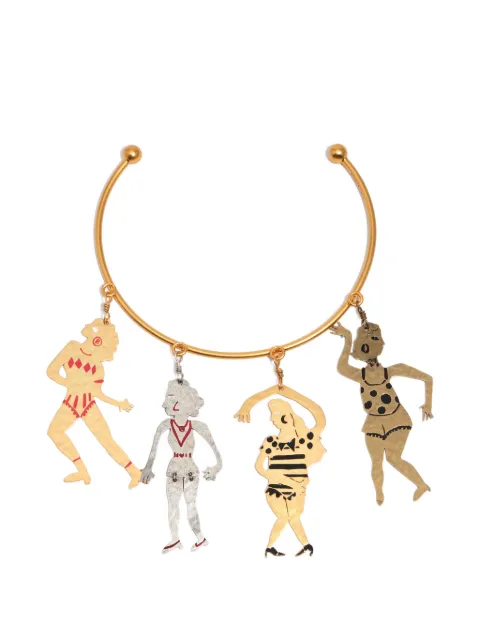 Bimba y Lola figure pendant necklace