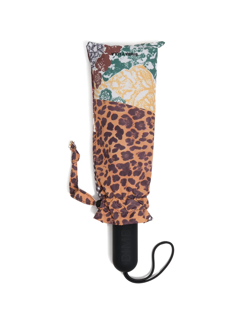  Bimba Y Lola Patchwork-print Umbrella - Brown 