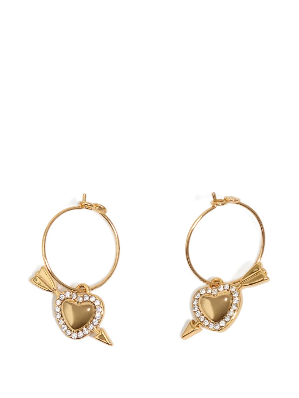 BIMBA Y LOLA Heart and Arrow Creolen - Gold