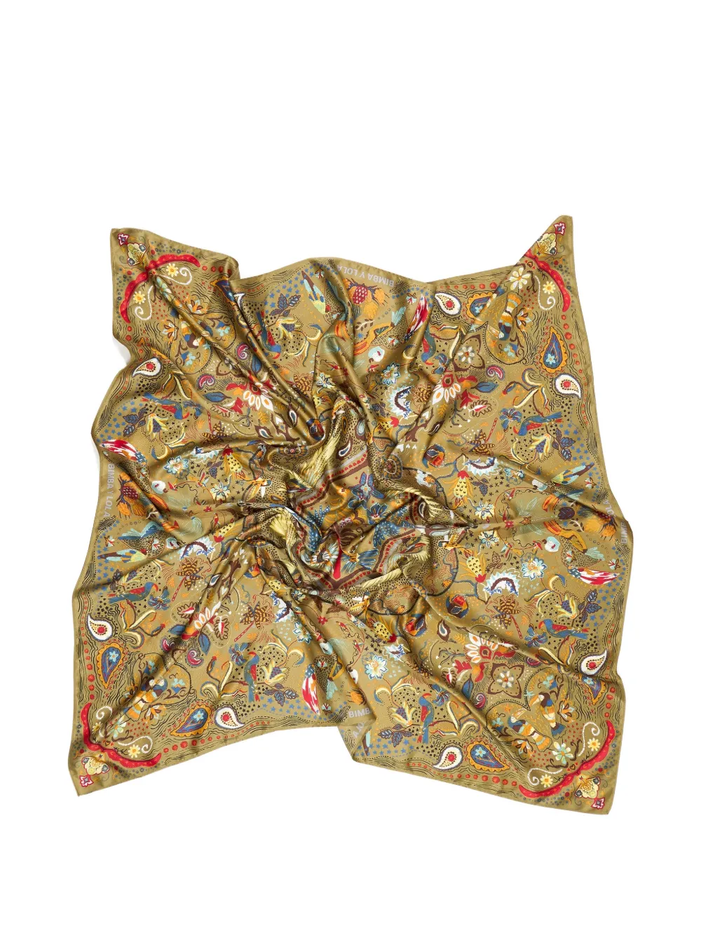 BIMBA Y LOLA Sjaal met print Groen