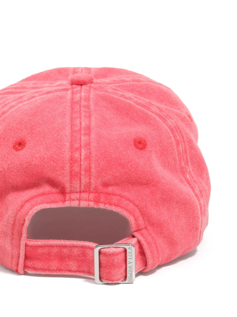  Bimba Y Lola Carlino Embroidered Baseball Cap - Pink 