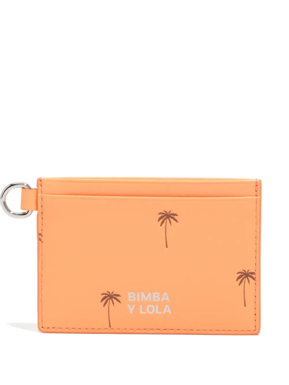 BIMBA Y LOLA Portacarte Palms piccolo - Arancione