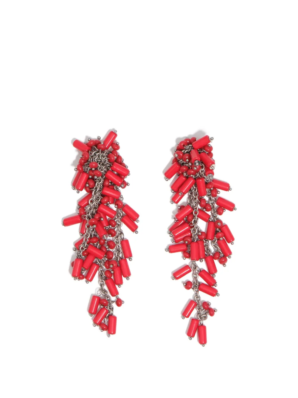 Coral Cascade Earrings
