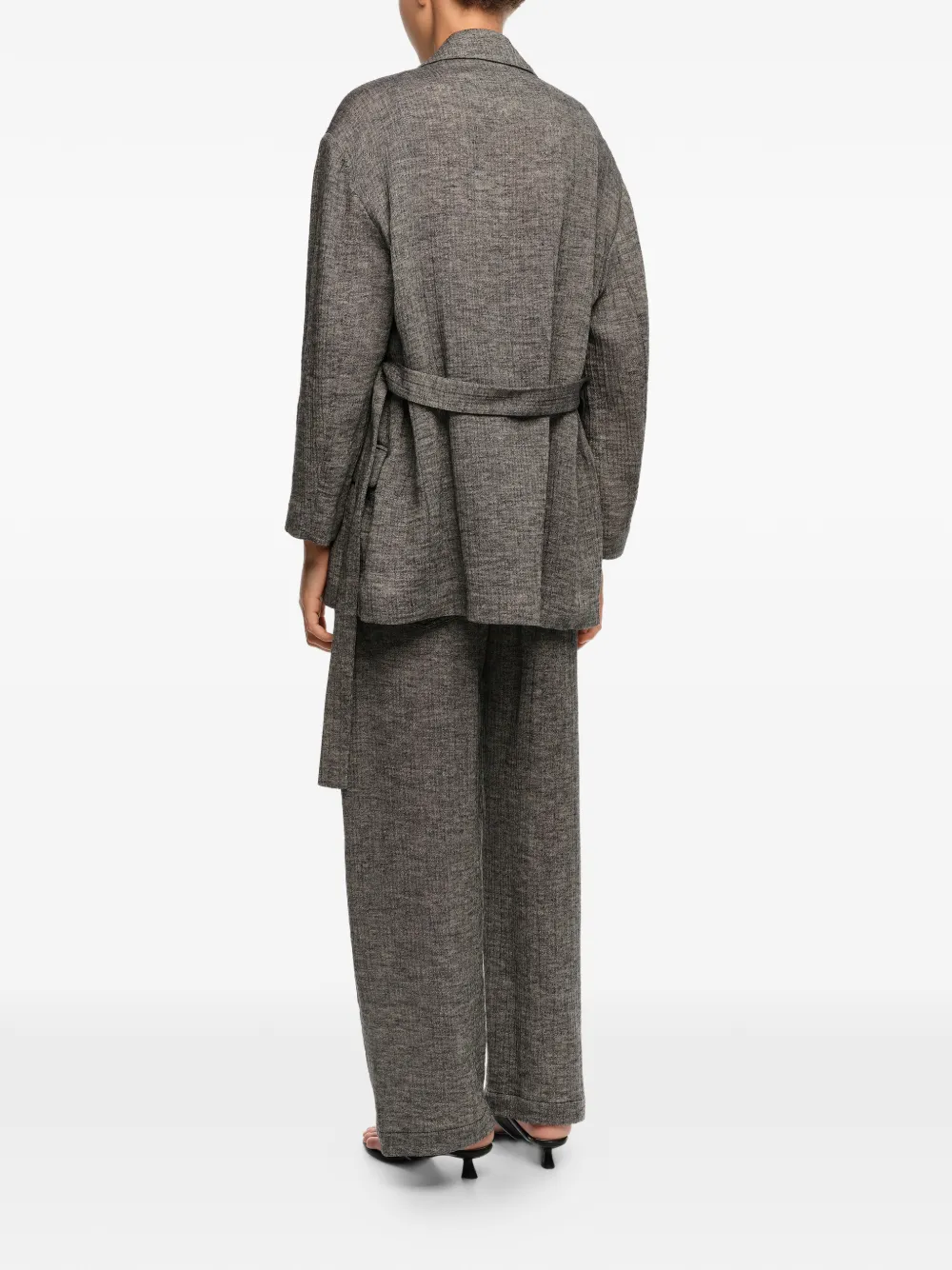 Belted Tailored Coat
