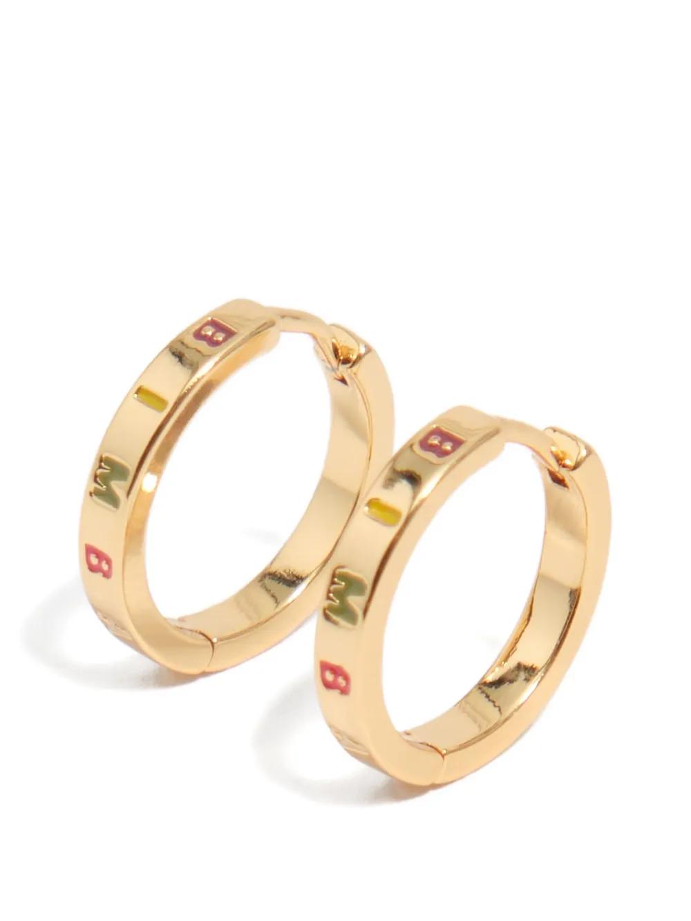 BIMBA Y LOLA Buchstaben-Creolen - Gold