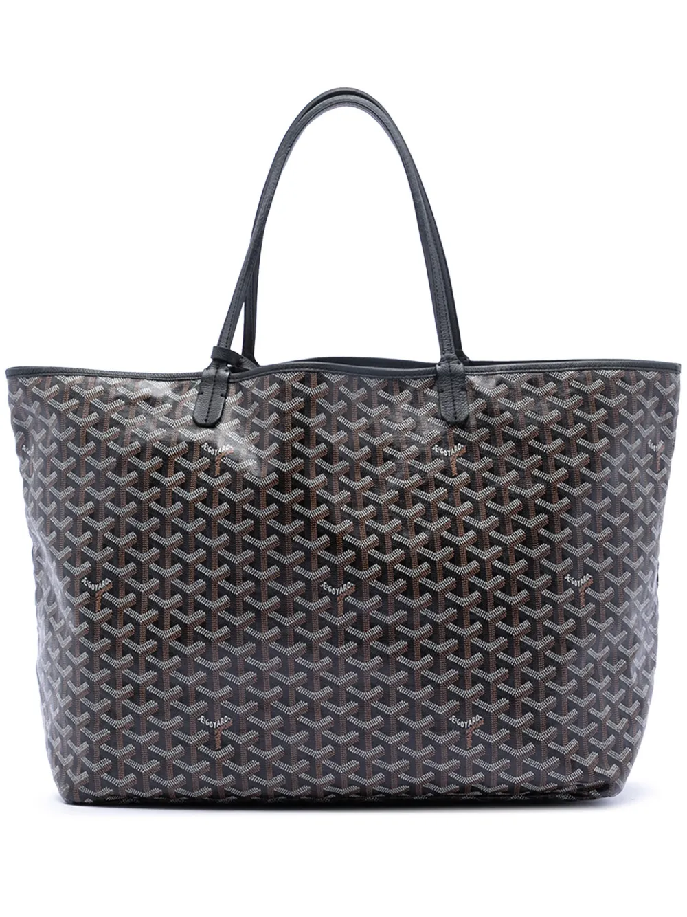 Goyard Pre-Owned 2019 Goyardine Saint Louis GM tote bag - Nero