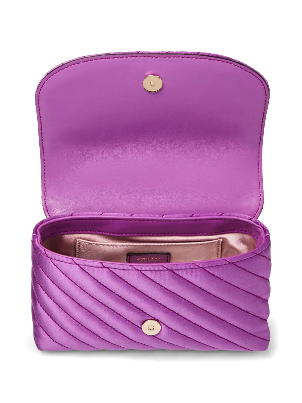 Jimmy Choo The Curve kleine crossbodytas Paars