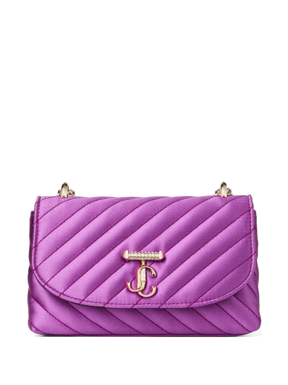 Jimmy Choo small Curve crossbody bag - Viola