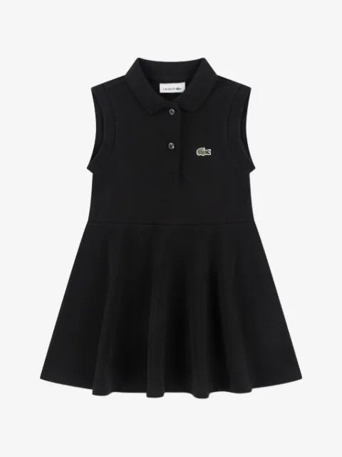 Lacoste Kids collared logo dress