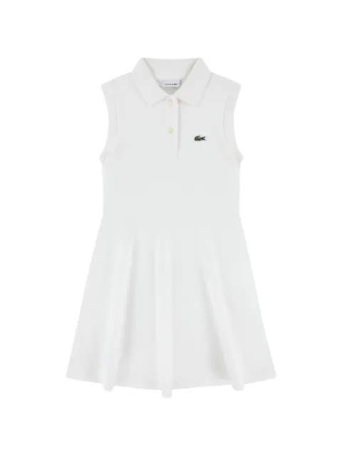 Lacoste Kids collared logo dress