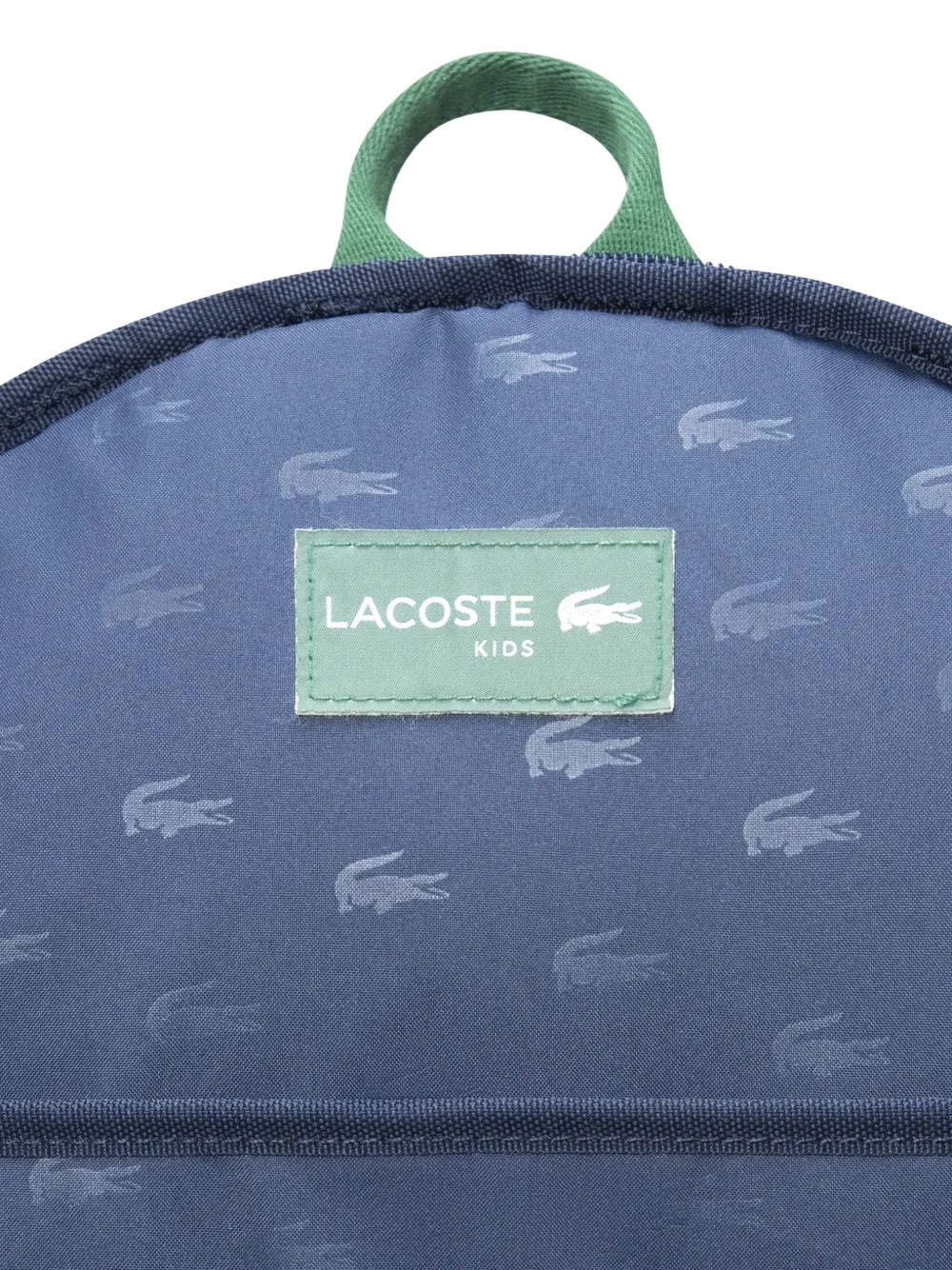 Lacoste Kids Rugzak met logopatch Blauw