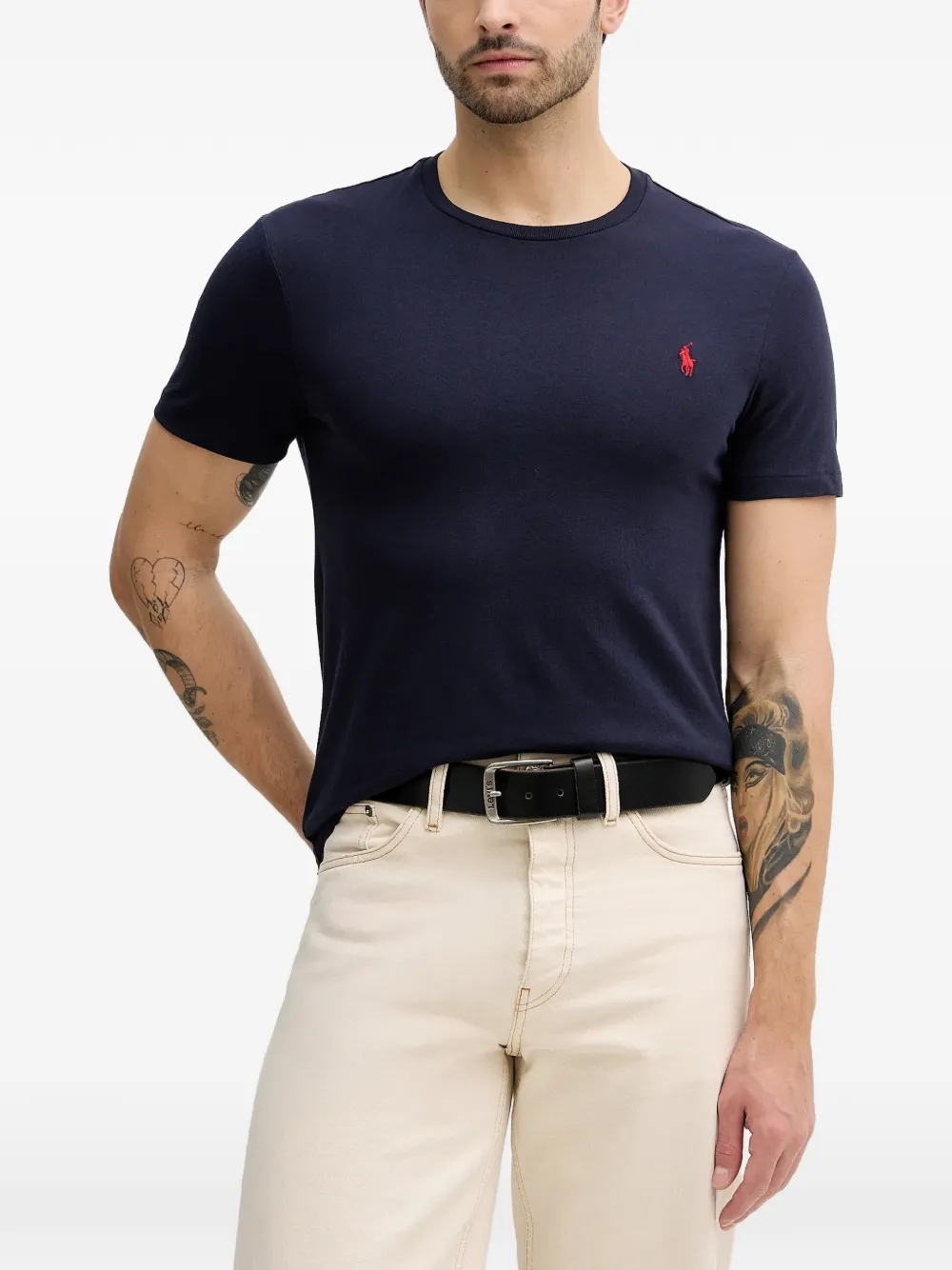 Polo Ralph Lauren T-Shirt mit Logo - Blau