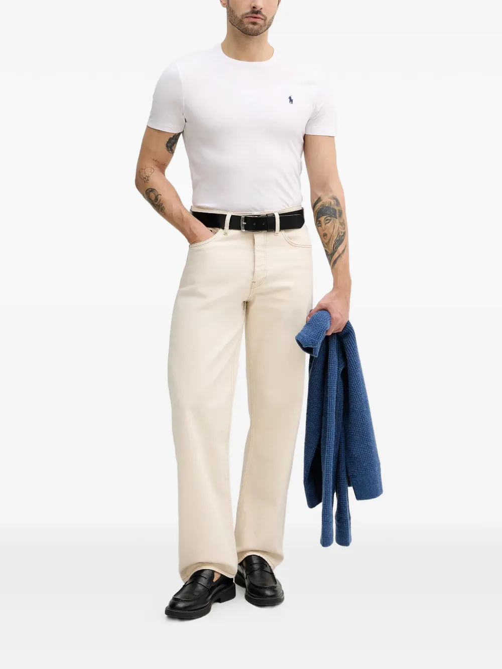 Polo Ralph Lauren T-shirt met logo Blauw