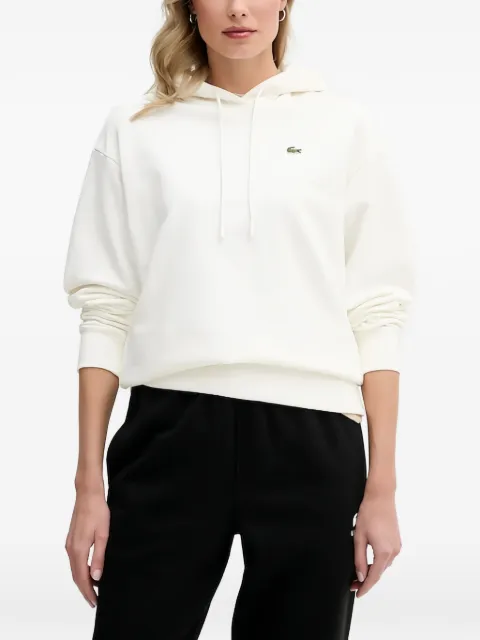 Lacoste logo-detail hoodie