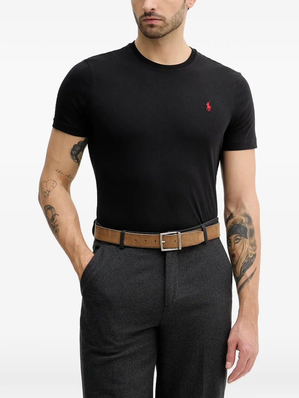 Polo Ralph Lauren logo T-shirt - Nero