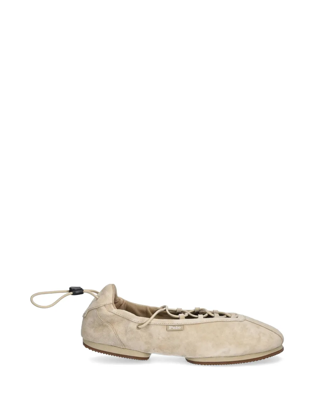 Polo Ralph Lauren lace-up ballet flats - Toni neutri