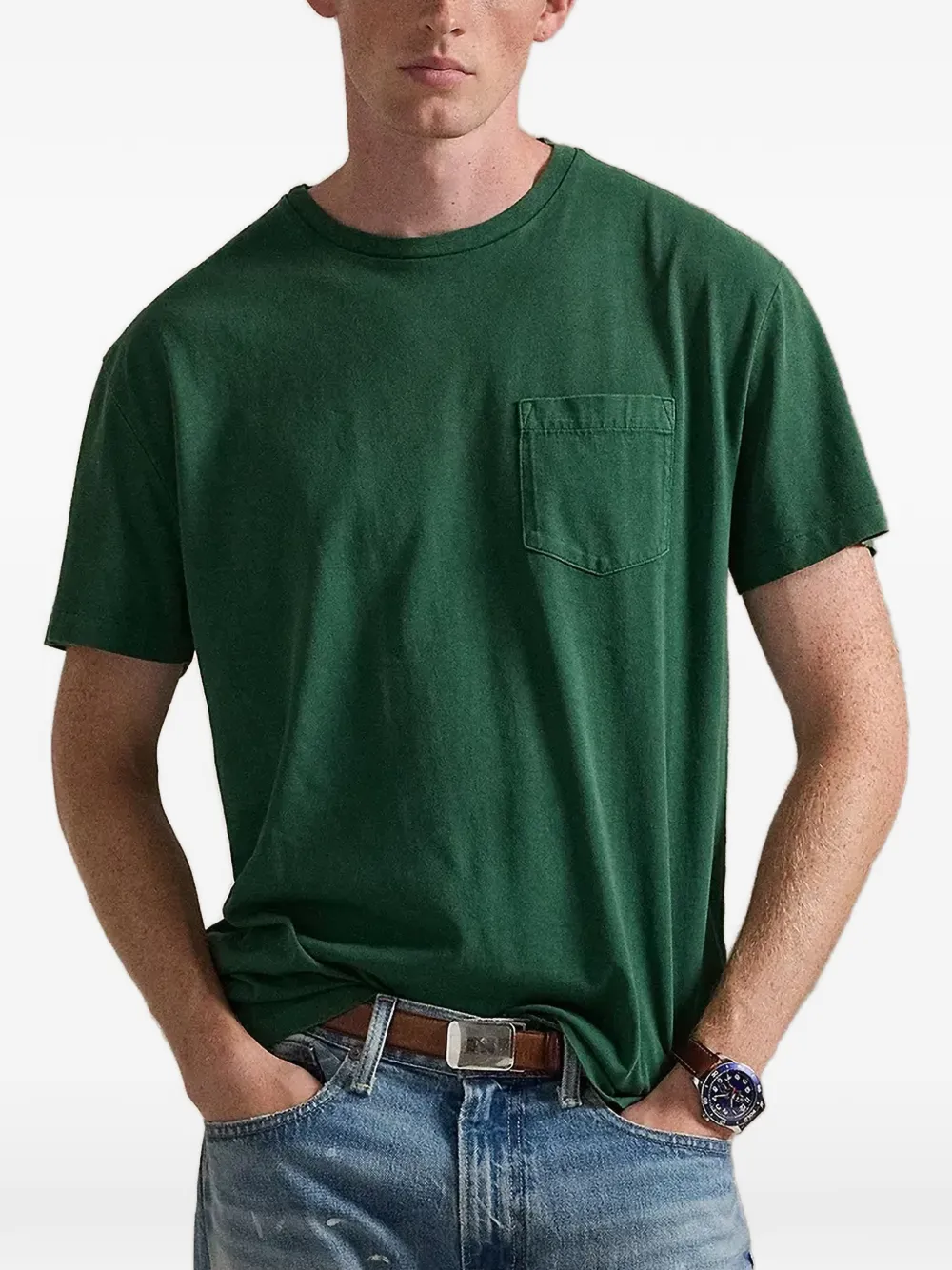 Polo Ralph Lauren washed-effect T-shirt - Verde