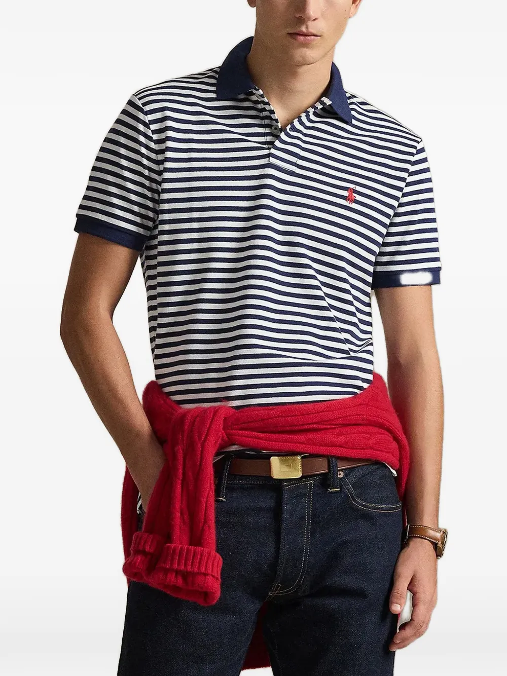 Polo Ralph Lauren striped polo shirt - Blu