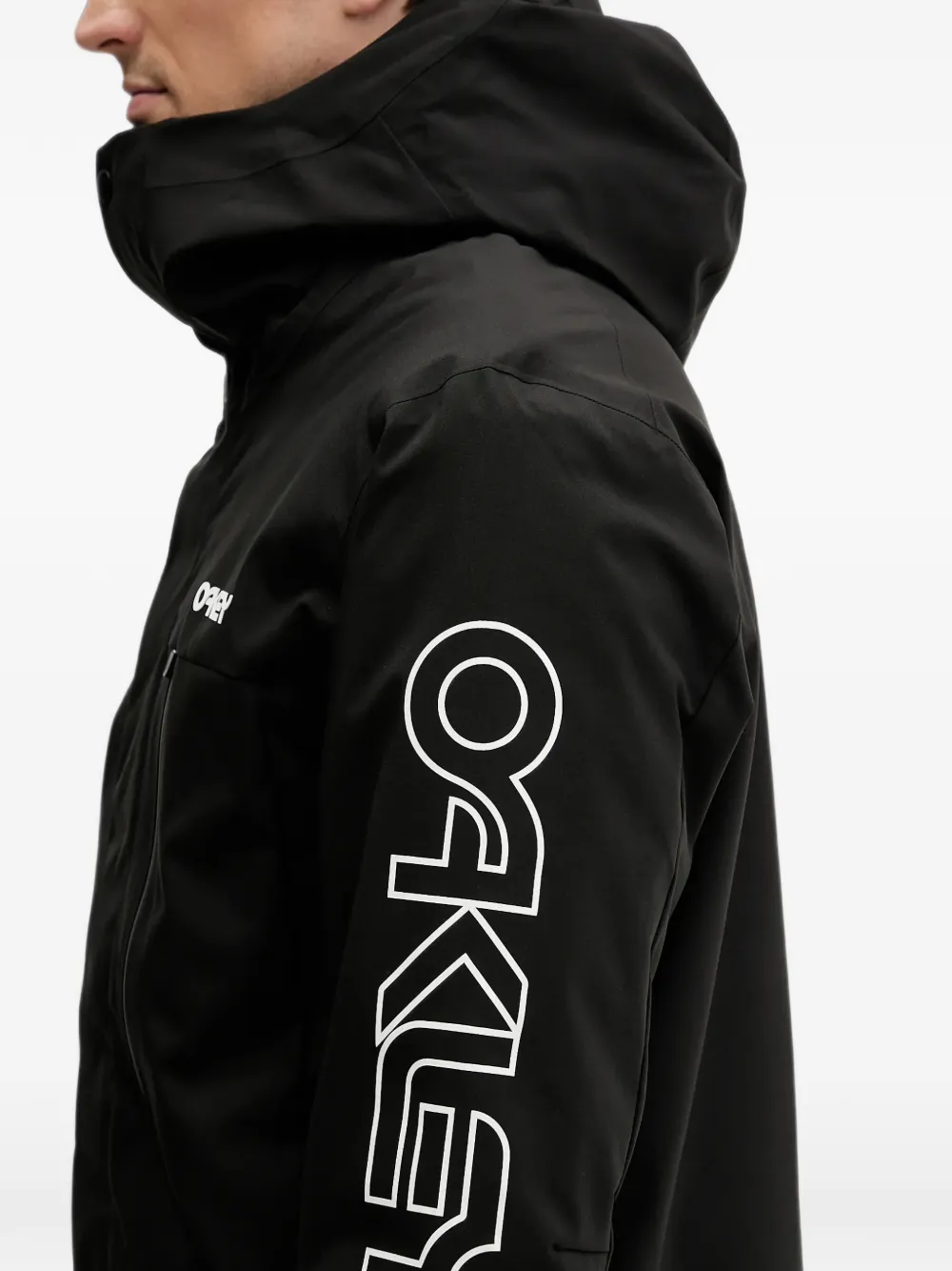Oakley Ski-jack met capuchon Zwart