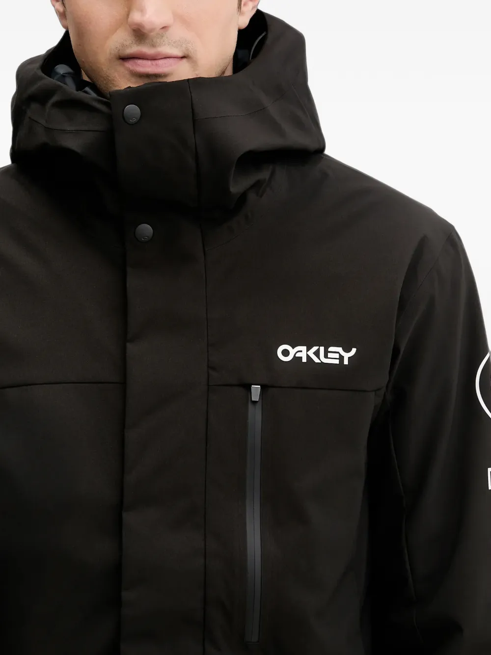 Oakley Ski-jack met capuchon Zwart