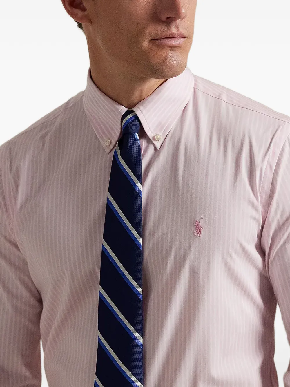 Polo Ralph Lauren Gestreept overhemd Roze