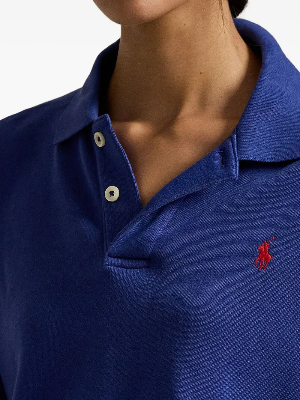 Polo Ralph Lauren Polotop met geborduurd logo Blauw