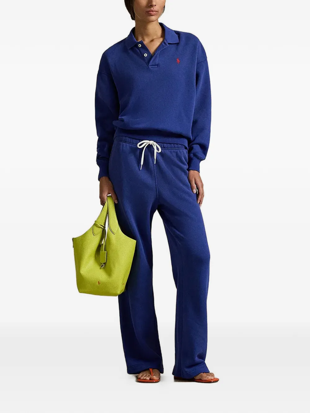 Polo Ralph Lauren Polotop met geborduurd logo Blauw